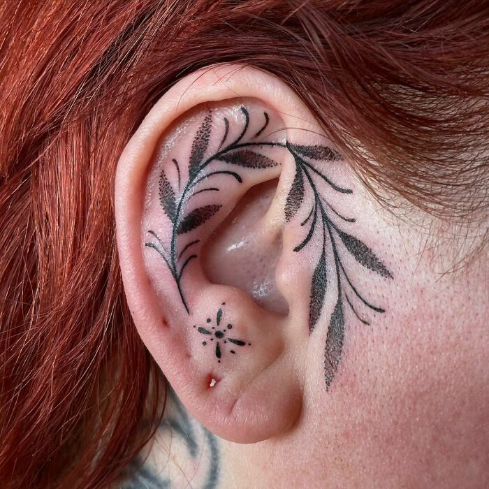111 Ear Tattoo Ideas That Go From Subtle To Wild 111 Ear Tattoo Ideas That Go From Subtle To Wild