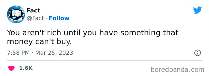 The ‘Fact’ Twitter Page Drops The Most Intriguing And Sometimes Uncomfortable Truths About Life And Here Are 40 Of Them The ‘Fact’ Twitter Page Drops The Most Intriguing And Sometimes Uncomfortable Truths About Life And Here Are 40 Of Them