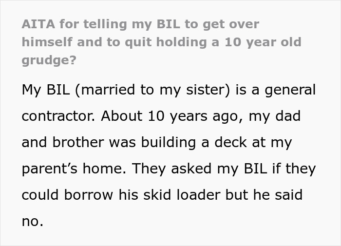 Man And His Dad Take BIL’s Equipment And Ruin It, Expect Him To Forgive Them Without Ever Compensating Him Man And His Dad Take BIL’s Equipment And Ruin It, Expect Him To Forgive Them Without Ever Compensating Him