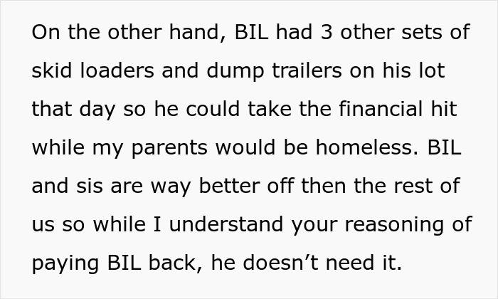 Man And His Dad Take BIL’s Equipment And Ruin It, Expect Him To Forgive Them Without Ever Compensating Him Man And His Dad Take BIL’s Equipment And Ruin It, Expect Him To Forgive Them Without Ever Compensating Him