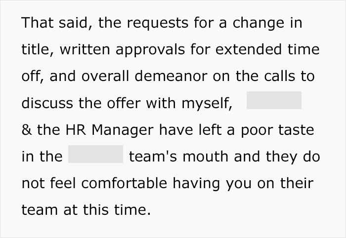 Person Shares Story Of “Recruitment Hell” After Company Revokes Their Job Offer Person Shares Story Of “Recruitment Hell” After Company Revokes Their Job Offer
