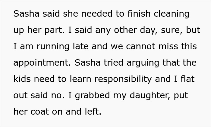 &ldquo;[Am I The Jerk] For Telling My Child&rsquo;s Daycare Teacher That My Child Won&rsquo;t Finish Cleaning Up?&rdquo;