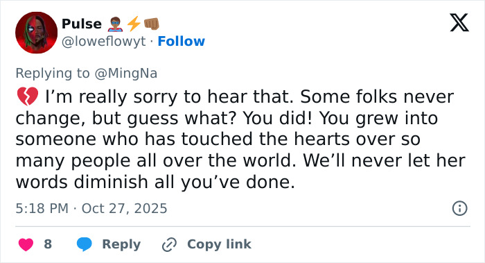 “This Is A Reminder Why I Became An Actor”: Actress Ming-Na Wen Opens Up About Her Mom’s Insults “This Is A Reminder Why I Became An Actor”: Actress Ming-Na Wen Opens Up About Her Mom’s Insults