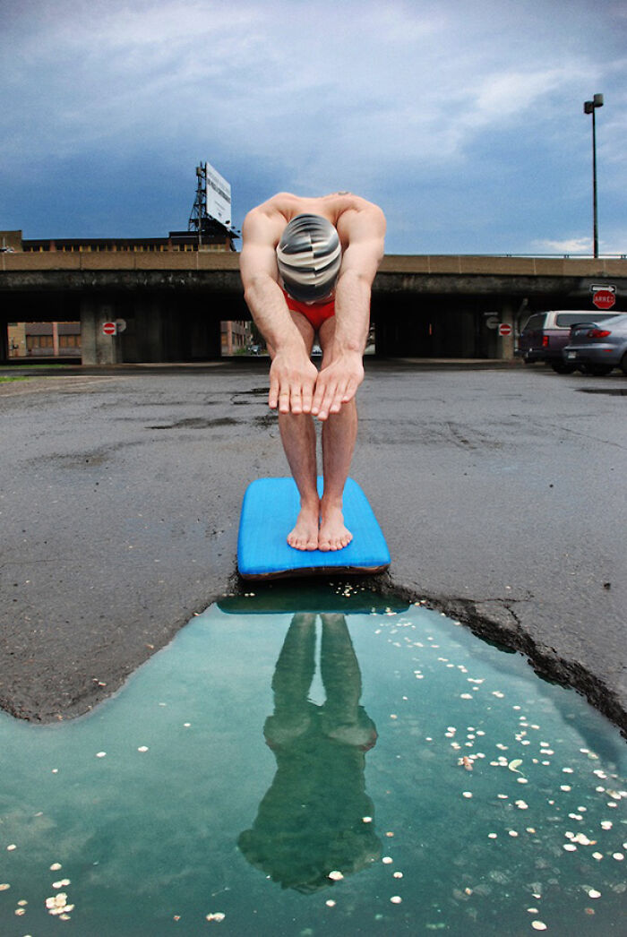 The Art Of Potholes: These Artists Turned &#8216;Urban Blemishes&#8217; Into Creative Photo Opportunities (20 Pics)