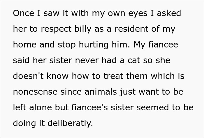 Man Gives His Pregnant SIL The Boot Upon Finding Out She Abandoned His Cat On The Streets Man Gives His Pregnant SIL The Boot Upon Finding Out She Abandoned His Cat On The Streets