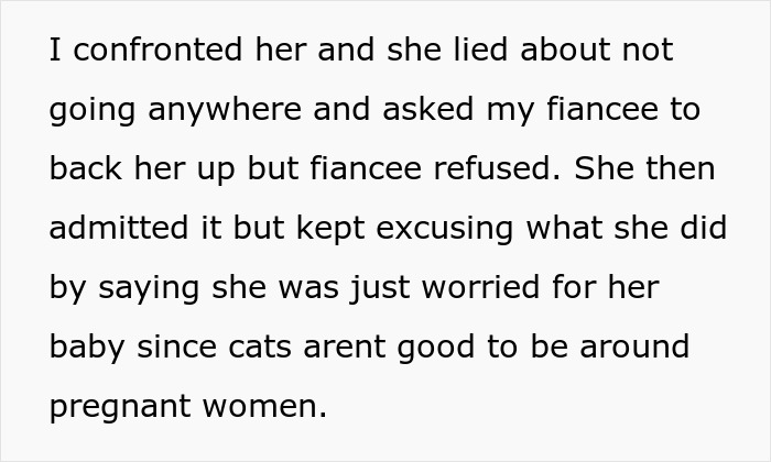 Man Gives His Pregnant SIL The Boot Upon Finding Out She Abandoned His Cat On The Streets Man Gives His Pregnant SIL The Boot Upon Finding Out She Abandoned His Cat On The Streets