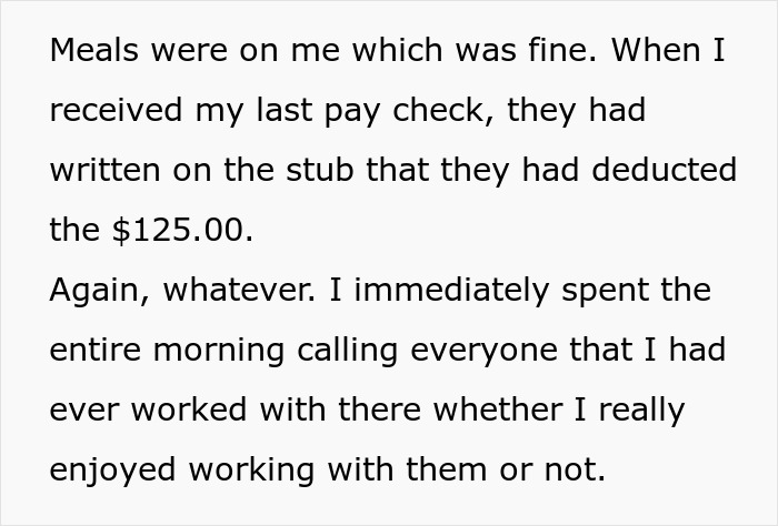 Boss Deducts $125 From Employee’s Last Paycheck, Regrets It When She Costs Him $250,000 Boss Deducts $125 From Employee’s Last Paycheck, Regrets It When She Costs Him $250,000