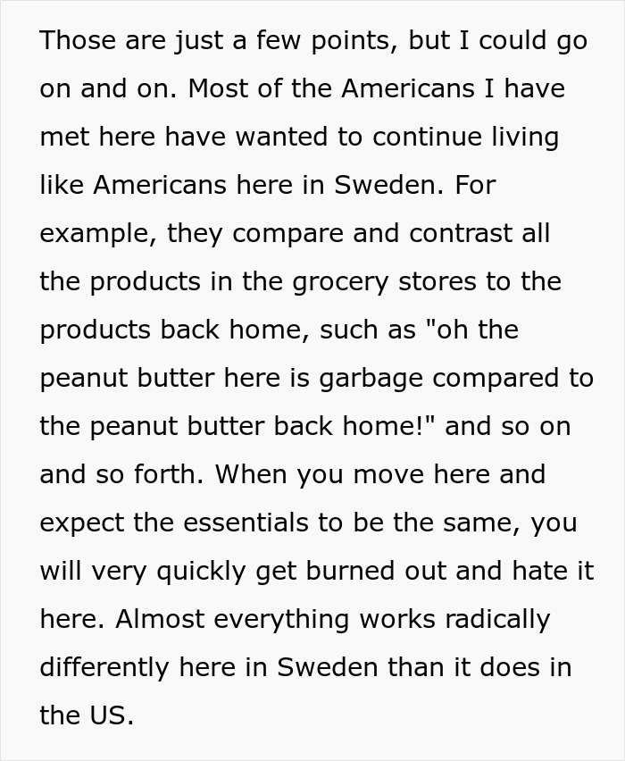 “You Will Very Quickly Get Burned Out And Hate It Here”: Person Shares That Moving To Sweden From The US Is Not As Amazing As People Think “You Will Very Quickly Get Burned Out And Hate It Here”: Person Shares That Moving To Sweden From The US Is Not As Amazing As People Think