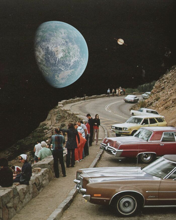 My 60 Surreal Collages That Combine Past And The Future Into Retro-Futuristic Artwork My 60 Surreal Collages That Combine Past And The Future Into Retro-Futuristic Artwork