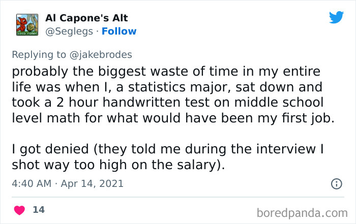 35 Examples Of Hilariously Unrealistic Expectations When Applying For A Job 35 Examples Of Hilariously Unrealistic Expectations When Applying For A Job