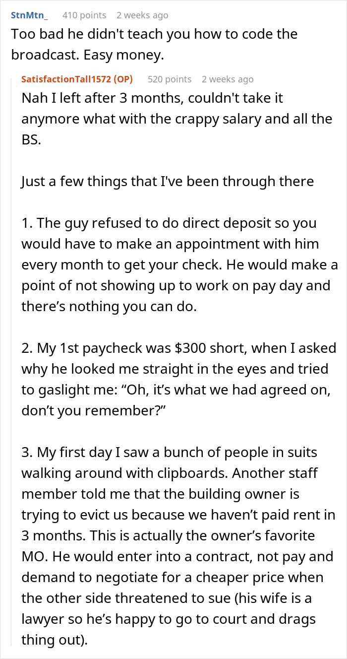 Cheapskate Company Owner Thinks He Will Trick Consultant Into Working For Free, Ends Up Paying Double What Was Intended Cheapskate Company Owner Thinks He Will Trick Consultant Into Working For Free, Ends Up Paying Double What Was Intended