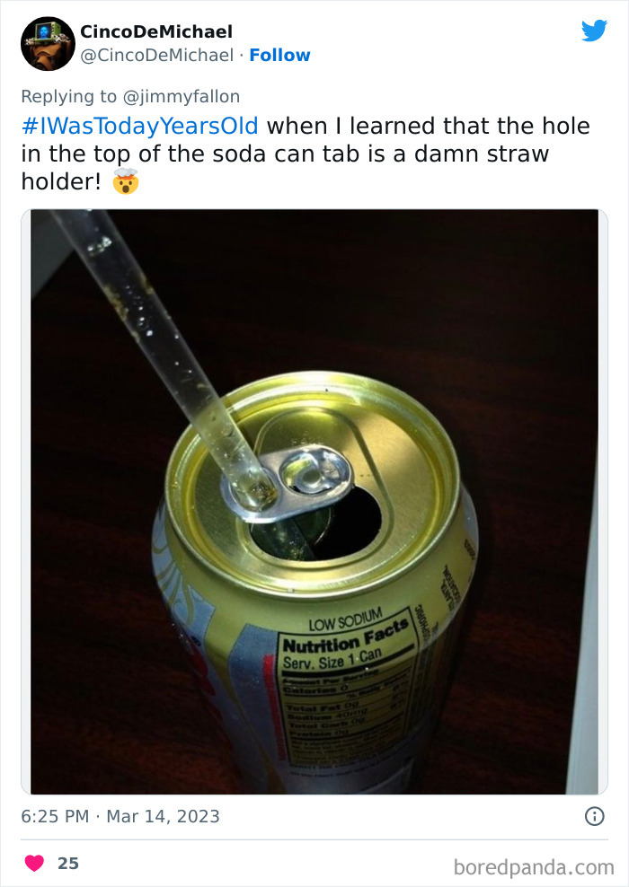 Jimmy Fallon Asks Fans To Tweet An Obvious Fact That Boggled Their Mind Once They Learnt Of It (40 Answers) Jimmy Fallon Asks Fans To Tweet An Obvious Fact That Boggled Their Mind Once They Learnt Of It (40 Answers)