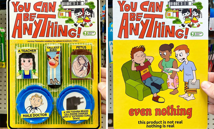 40 Hilariously Bizarre Fake Products Left In Real Stores By ‘Obvious Plant’ (New Pics) 40 Hilariously Bizarre Fake Products Left In Real Stores By ‘Obvious Plant’ (New Pics)