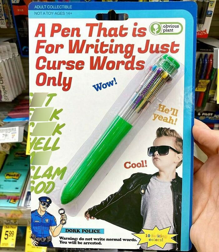 40 Hilariously Bizarre Fake Products Left In Real Stores By ‘Obvious Plant’ (New Pics) 40 Hilariously Bizarre Fake Products Left In Real Stores By ‘Obvious Plant’ (New Pics)