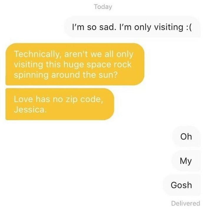 40 Funny And Cringe Examples Of Modern-Day Dating, As Shared On The “Overheard Dating” Instagram Page 40 Funny And Cringe Examples Of Modern-Day Dating, As Shared On The “Overheard Dating” Instagram Page