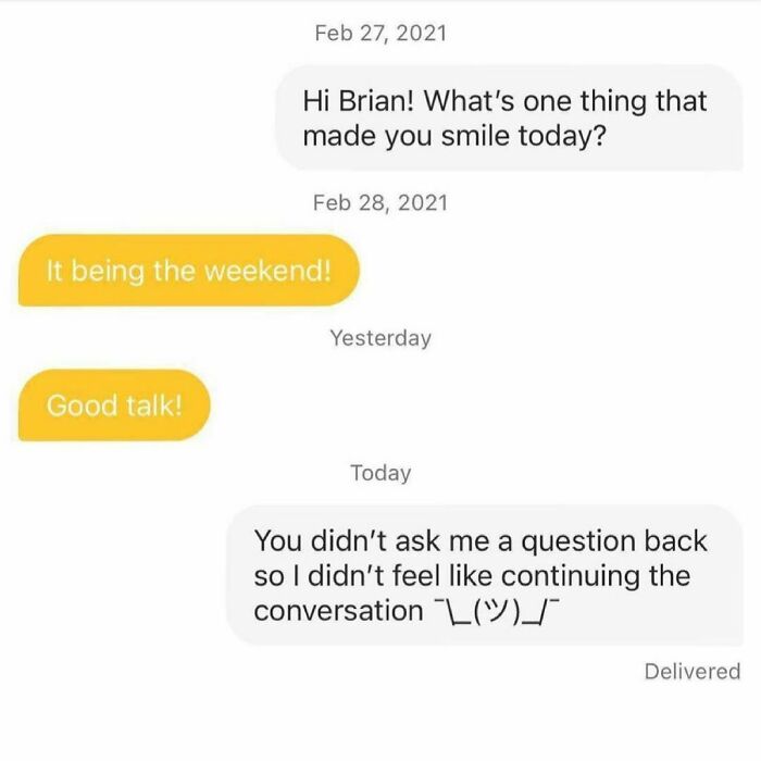 40 Funny And Cringe Examples Of Modern-Day Dating, As Shared On The “Overheard Dating” Instagram Page 40 Funny And Cringe Examples Of Modern-Day Dating, As Shared On The “Overheard Dating” Instagram Page