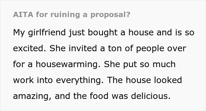 Man Attempts Proposing To Girlfriend During Sister’s Unrelated Party, Gets Told To Sit Down And Shut Up Man Attempts Proposing To Girlfriend During Sister’s Unrelated Party, Gets Told To Sit Down And Shut Up