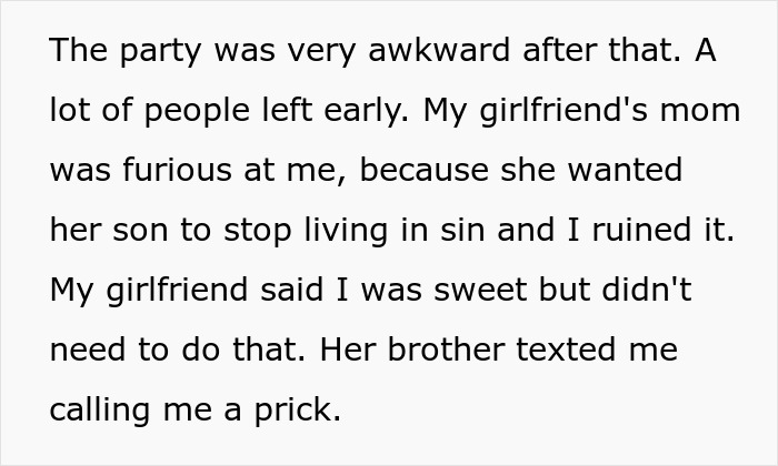 Man Attempts Proposing To Girlfriend During Sister’s Unrelated Party, Gets Told To Sit Down And Shut Up Man Attempts Proposing To Girlfriend During Sister’s Unrelated Party, Gets Told To Sit Down And Shut Up