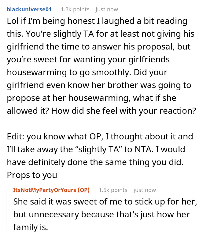 Man Attempts Proposing To Girlfriend During Sister’s Unrelated Party, Gets Told To Sit Down And Shut Up Man Attempts Proposing To Girlfriend During Sister’s Unrelated Party, Gets Told To Sit Down And Shut Up