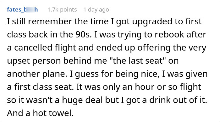 “If There’s Room”: Airline Employee Outsmarts Entitled Customer By Maliciously Complying To Upgrade His Flight “If There’s Room”: Airline Employee Outsmarts Entitled Customer By Maliciously Complying To Upgrade His Flight