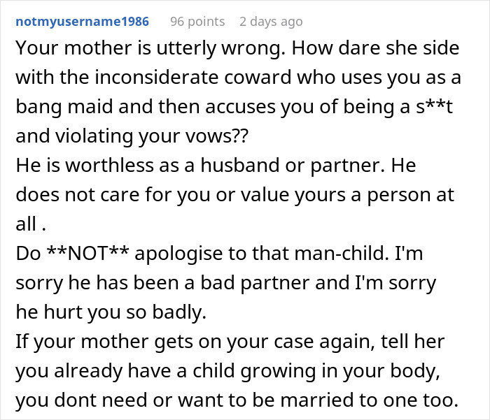 Husband Demands A Paternity Test From His Pregnant Wife, She Tells Him To File For Divorce Husband Demands A Paternity Test From His Pregnant Wife, She Tells Him To File For Divorce
