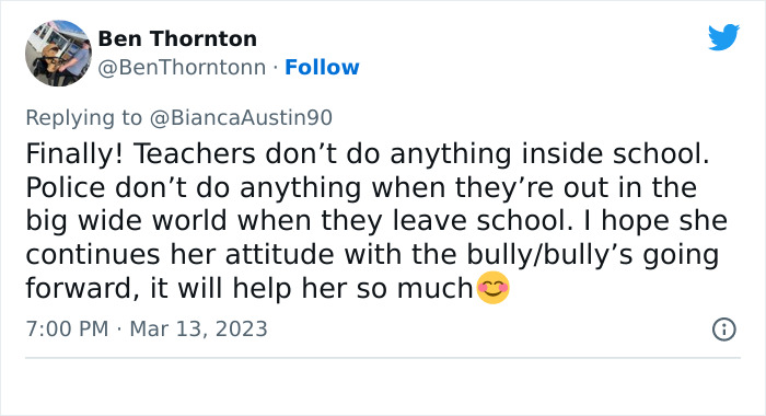 “My Daughter Finally Punched The Bully In The Face”: Mom Praises Her Child For Standing Up For Herself, Calls Out School’s Reaction “My Daughter Finally Punched The Bully In The Face”: Mom Praises Her Child For Standing Up For Herself, Calls Out School’s Reaction
