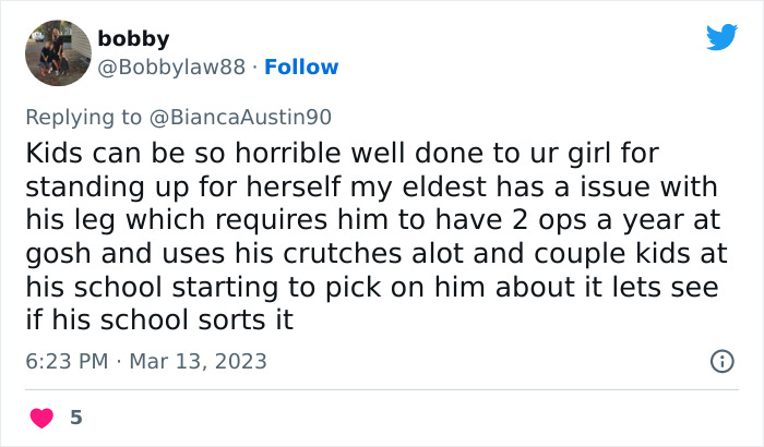 “My Daughter Finally Punched The Bully In The Face”: Mom Praises Her Child For Standing Up For Herself, Calls Out School’s Reaction “My Daughter Finally Punched The Bully In The Face”: Mom Praises Her Child For Standing Up For Herself, Calls Out School’s Reaction