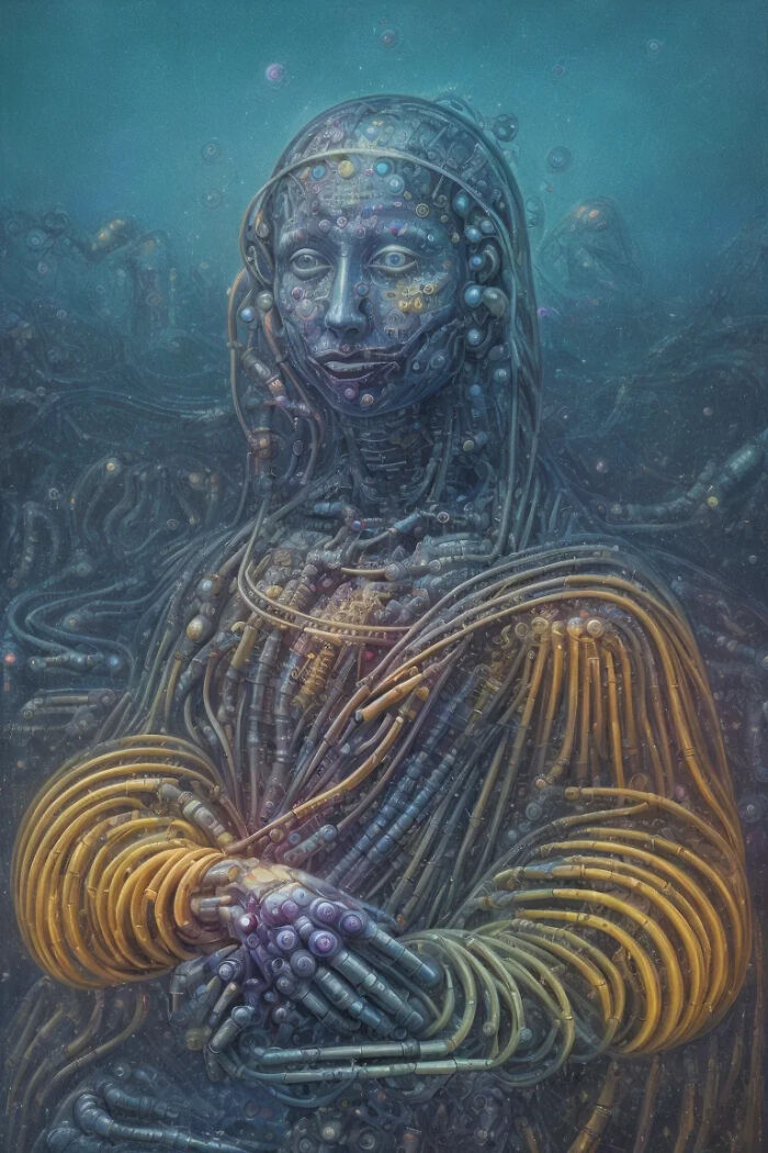 The Enigmatic Smile Of Mona Lisa Reimagined And Recreated By AI Generator (40 Pics) The Enigmatic Smile Of Mona Lisa Reimagined And Recreated By AI Generator (40 Pics)