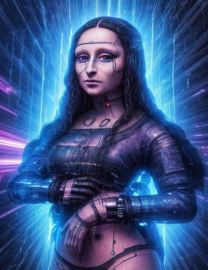 The Enigmatic Smile Of Mona Lisa Reimagined And Recreated By AI Generator (40 Pics) The Enigmatic Smile Of Mona Lisa Reimagined And Recreated By AI Generator (40 Pics)