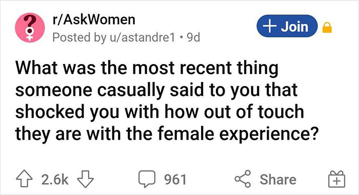 50 Times Men Were Completely Unaware Of The Female Experience 50 Times Men Were Completely Unaware Of The Female Experience