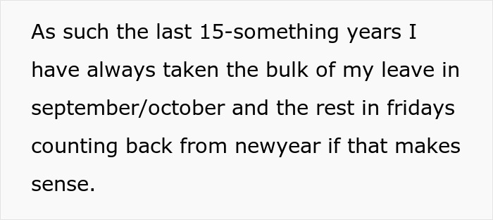 Boss Fails To Do His Part Of Vacation Deal With Employee, Ends Up Getting A Taste Of His Own Medicine