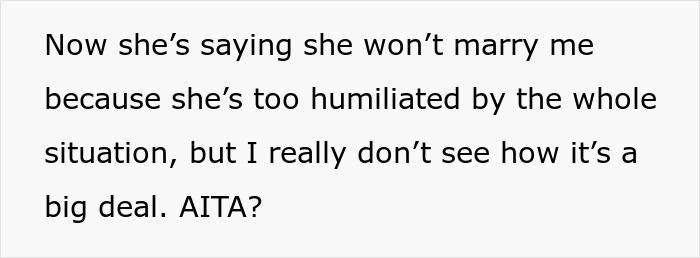 &ldquo;[Am I The Jerk] For Convincing My Girlfriend Not To Wear A White Dress On Our Wedding Day?&rdquo;
