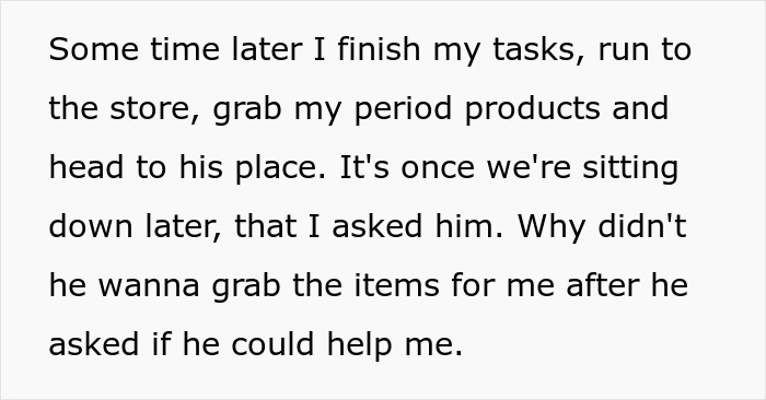 Man Refuses To Get Tampons For His Girlfriend, Gets What He Deserves Man Refuses To Get Tampons For His Girlfriend, Gets What He Deserves