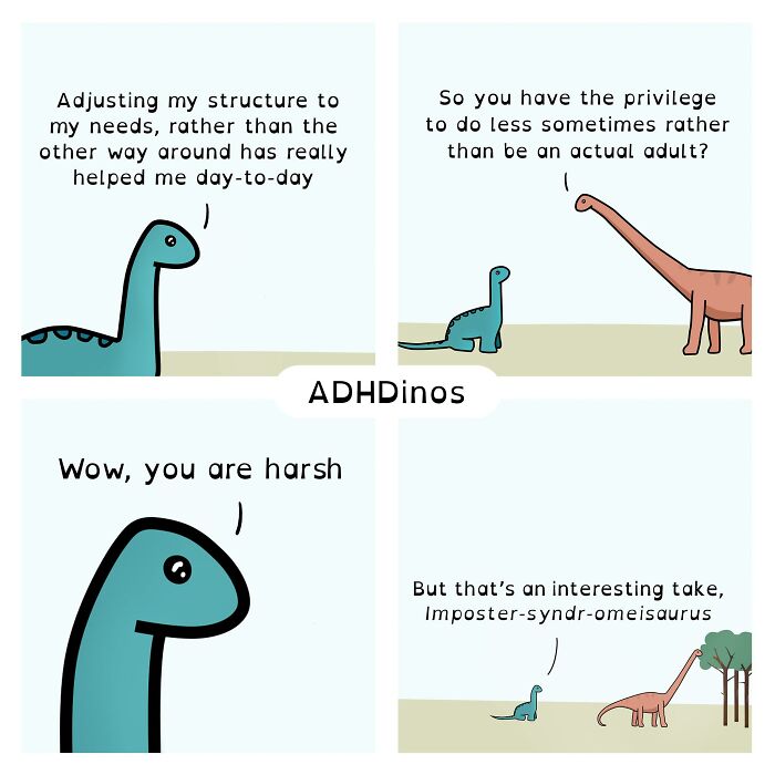 “ADHDinos”: My Webcomic About The Daily Struggles I Experience With ADHD (23 New Pics) “ADHDinos”: My Webcomic About The Daily Struggles I Experience With ADHD (23 New Pics)