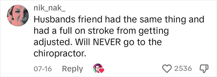 &ldquo;Never Going To A Chiropractor Again&rdquo;: Man&rsquo;s Life Put In Danger After Chiropractor Visit