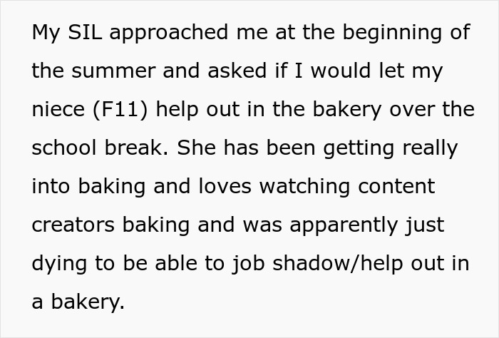 Woman Can’t Stand Niece “Helping” Her Out In Bakery, Family Drama Ensues Woman Can’t Stand Niece “Helping” Her Out In Bakery, Family Drama Ensues