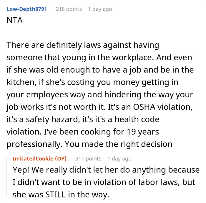 Woman Can’t Stand Niece “Helping” Her Out In Bakery, Family Drama Ensues Woman Can’t Stand Niece “Helping” Her Out In Bakery, Family Drama Ensues
