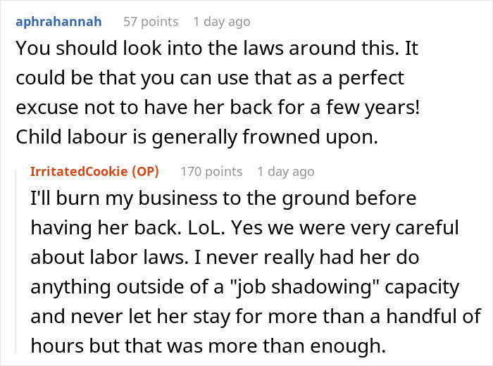 Woman Can’t Stand Niece “Helping” Her Out In Bakery, Family Drama Ensues Woman Can’t Stand Niece “Helping” Her Out In Bakery, Family Drama Ensues