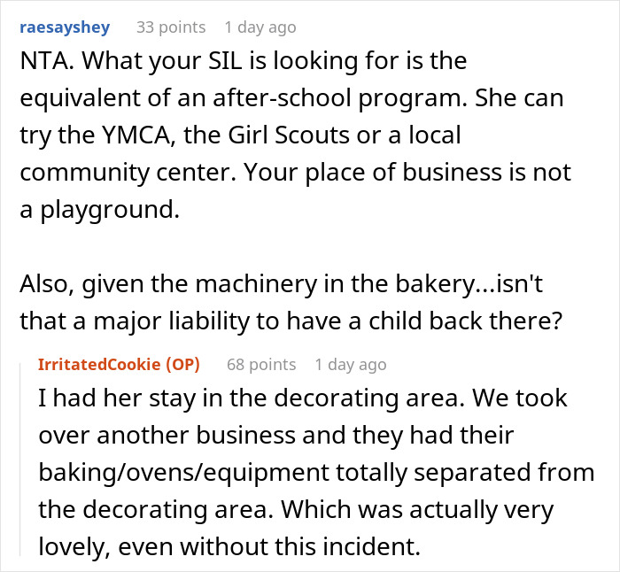 Woman Can’t Stand Niece “Helping” Her Out In Bakery, Family Drama Ensues Woman Can’t Stand Niece “Helping” Her Out In Bakery, Family Drama Ensues