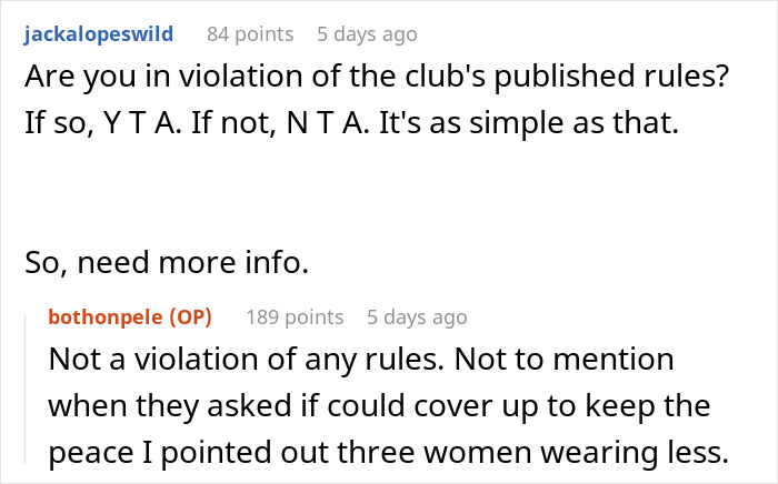 &ldquo;Am I The [Jerk] For Wearing Short Shorts To The Gym Even After Being Asked To Stop?&rdquo;