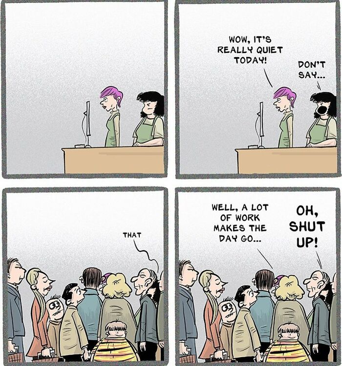 50 Comics About Everyday Conversations And Jobs In Retail By Stephen Beals (New Pics) 50 Comics About Everyday Conversations And Jobs In Retail By Stephen Beals (New Pics)