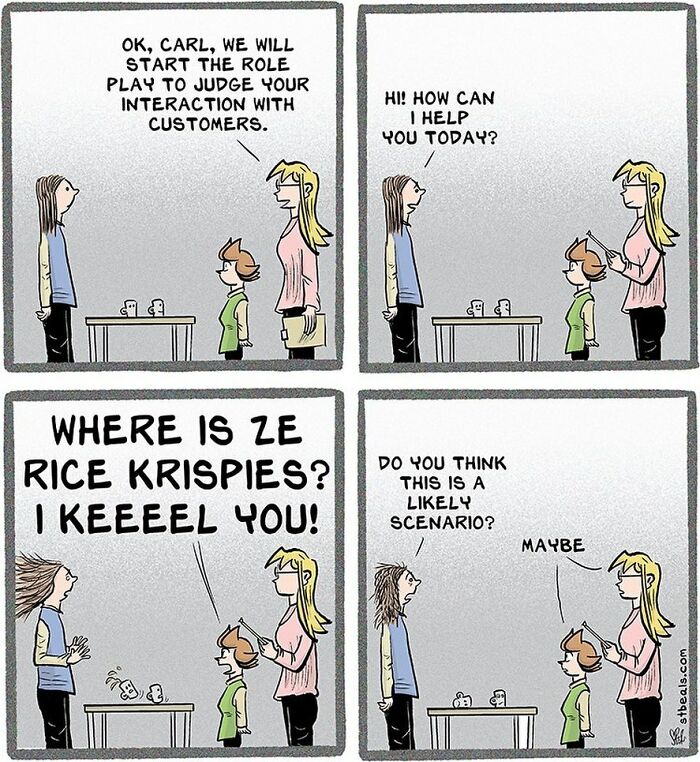 50 Comics About Everyday Conversations And Jobs In Retail By Stephen Beals (New Pics) 50 Comics About Everyday Conversations And Jobs In Retail By Stephen Beals (New Pics)