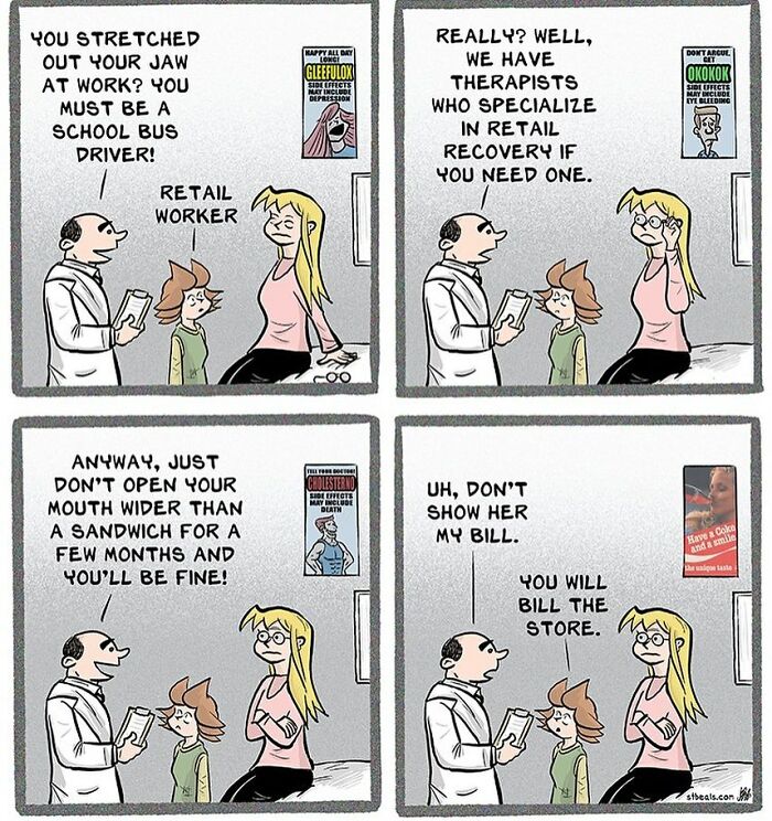 50 Comics About Everyday Conversations And Jobs In Retail By Stephen Beals (New Pics) 50 Comics About Everyday Conversations And Jobs In Retail By Stephen Beals (New Pics)