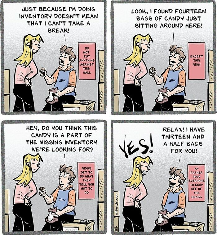 50 Comics About Everyday Conversations And Jobs In Retail By Stephen Beals (New Pics) 50 Comics About Everyday Conversations And Jobs In Retail By Stephen Beals (New Pics)