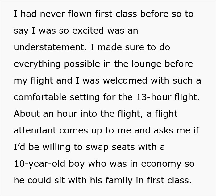&#8220;As If I Had No Choice But To Move&#8221;: Woman Refused To Switch Plane Seats
