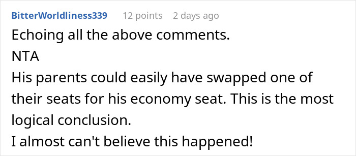 &#8220;As If I Had No Choice But To Move&#8221;: Woman Refused To Switch Plane Seats