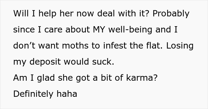 Woman Finds All Her Clothes Ruined, Regrets Not Listening To “Germaphobe” Roommate Woman Finds All Her Clothes Ruined, Regrets Not Listening To “Germaphobe” Roommate