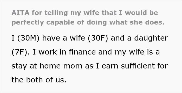 “You Need To Go Back To Husband School”: Guy Claps Back At Stay-At-Home Wife, She’s Now Angry “You Need To Go Back To Husband School”: Guy Claps Back At Stay-At-Home Wife, She’s Now Angry