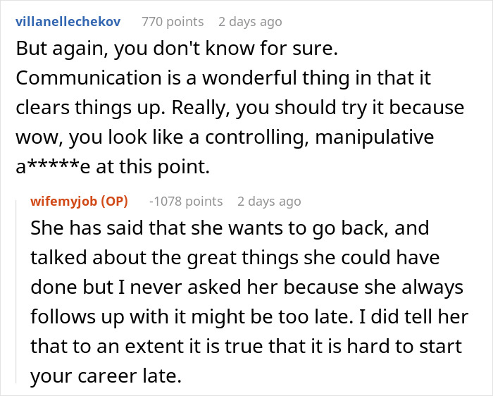 “You Need To Go Back To Husband School”: Guy Claps Back At Stay-At-Home Wife, She’s Now Angry “You Need To Go Back To Husband School”: Guy Claps Back At Stay-At-Home Wife, She’s Now Angry