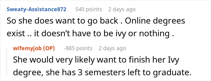 “You Need To Go Back To Husband School”: Guy Claps Back At Stay-At-Home Wife, She’s Now Angry “You Need To Go Back To Husband School”: Guy Claps Back At Stay-At-Home Wife, She’s Now Angry